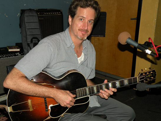 Music with Matt Munisteri and his guitar